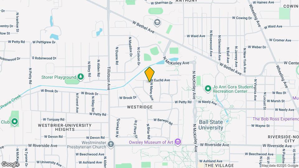 1509 N Mann Ave Mapa y Detalles de la Ubicación
