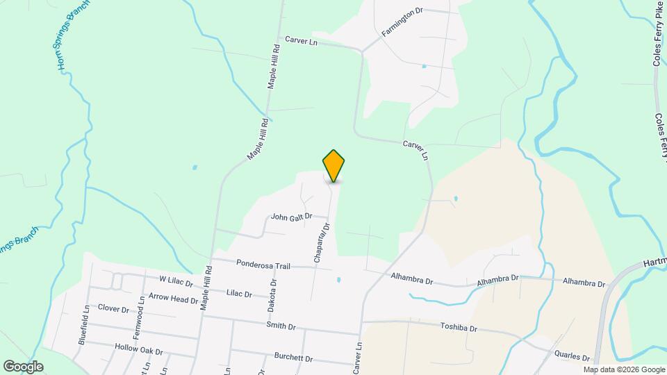 1512 Wilkins Run Mapa y Detalles de la Ubicación