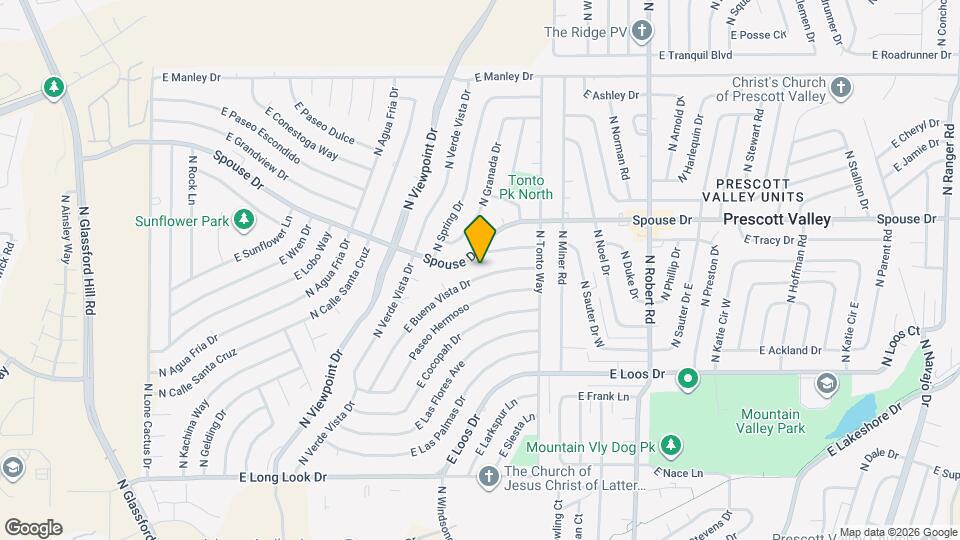 7820 E Buena Vista Dr Map and Location Details