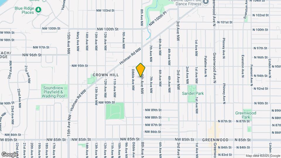 9219 8th Ave NW Map and Location Details