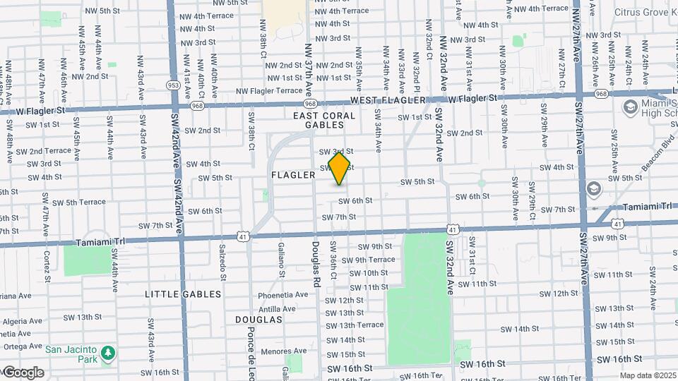 3623 SW 5th Terrace Map and Location Details