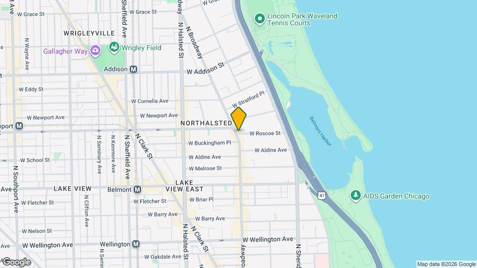 564 W Roscoe St, Unit 1A Mapa y Detalles de la Ubicación