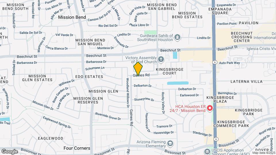 15242 Kingsbridge Way Map and Location Details