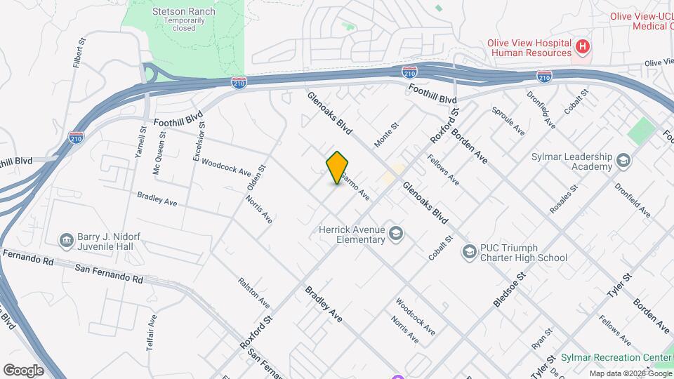 15426 Monte St Mapa y Detalles de la Ubicación