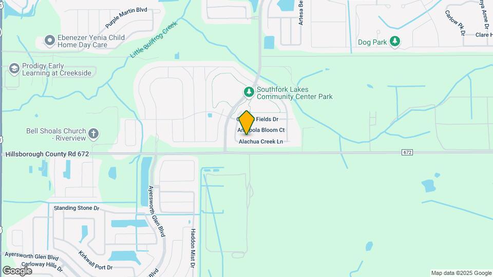 11414 Alachua Creek Ln Map and Location Details