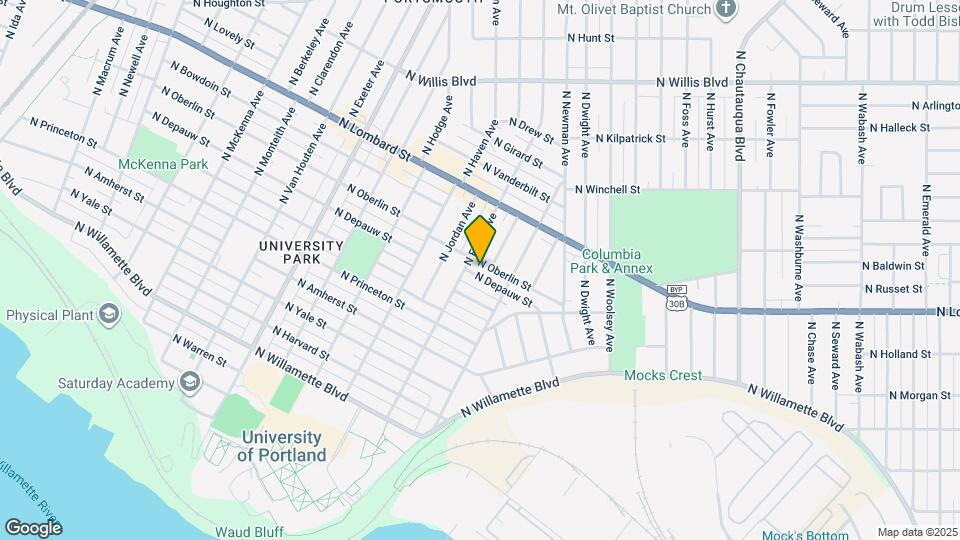 4771 N Depauw St Map and Location Details