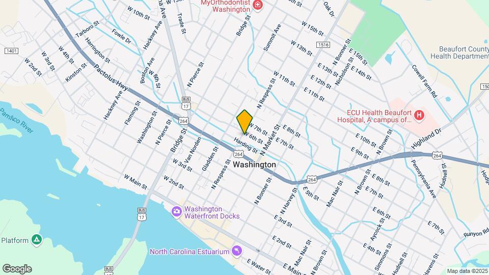 529 N Respess St Map and Location Details