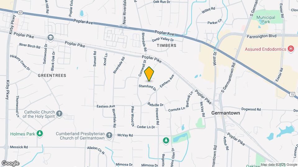 7270 Stamford Dr Map and Location Details
