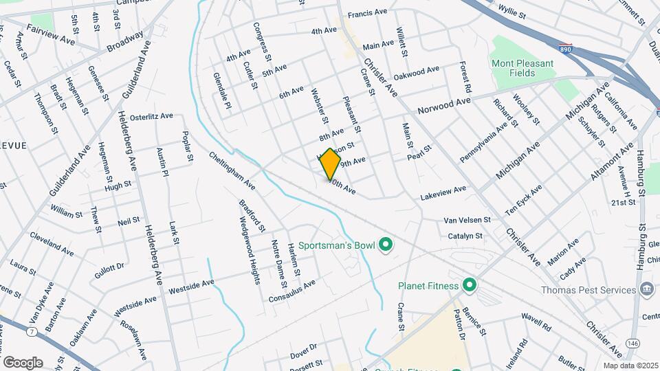 1346 10th Ave Map and Location Details