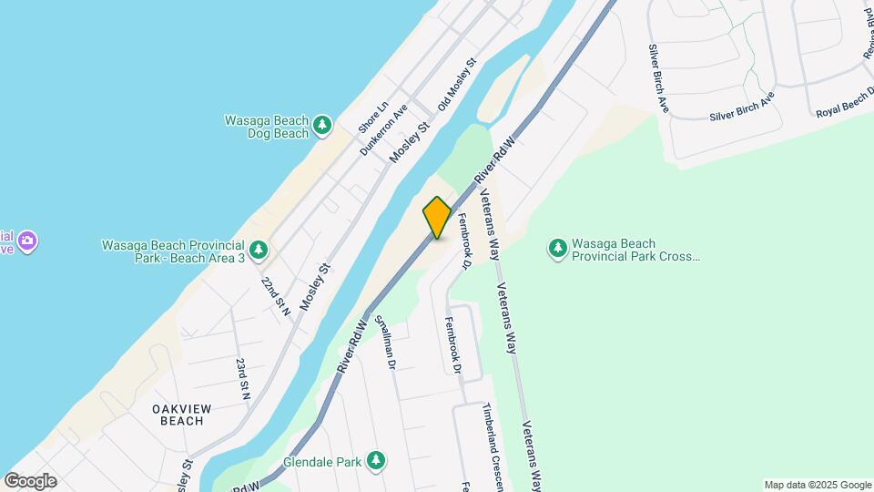 1805 River Rd W Map and Location Details