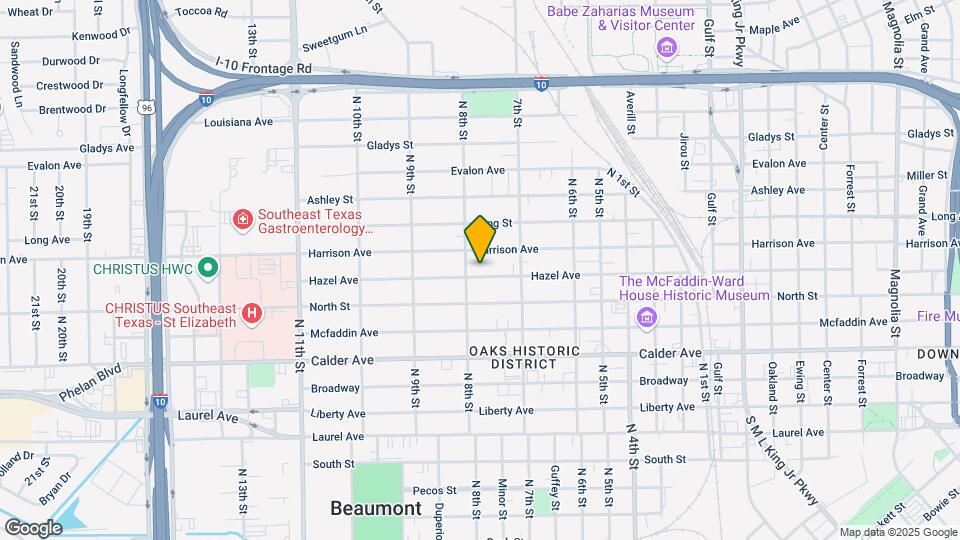 2372 Hazel Ave Map and Location Details