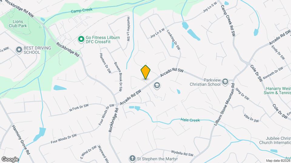 220 Cross Creek Dr Map and Location Details