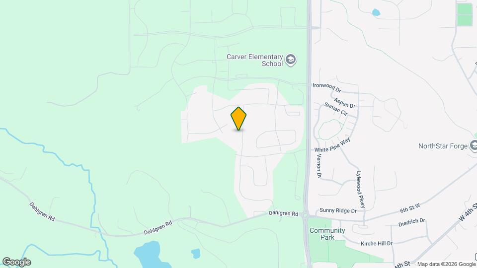 1582 Edgebrook Ln Map and Location Details