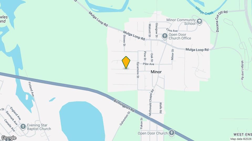 3322 Bonds Ave Map and Location Details