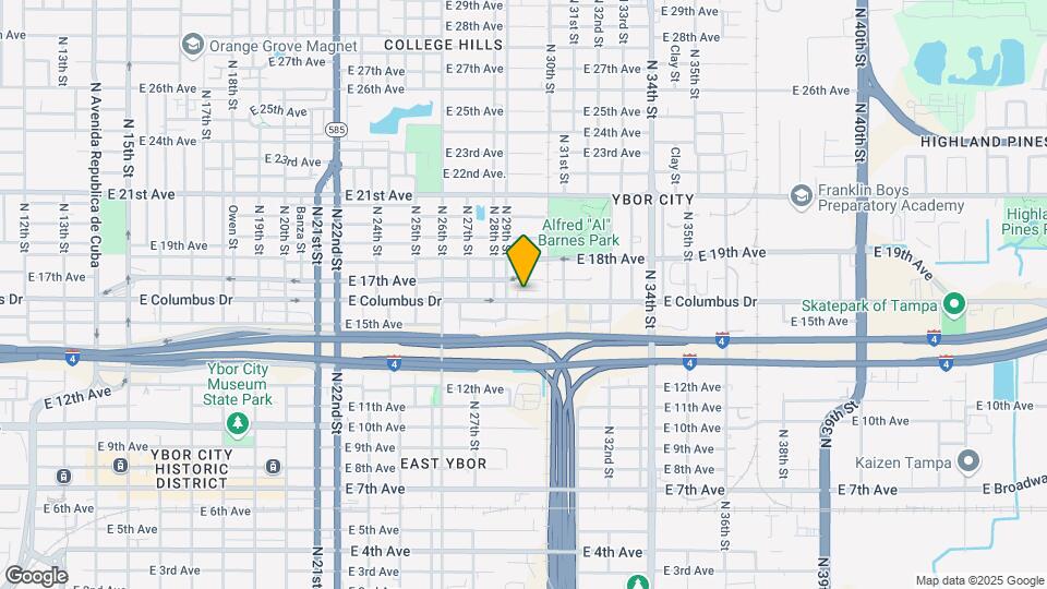 2906 E Columbus Dr Map and Location Details