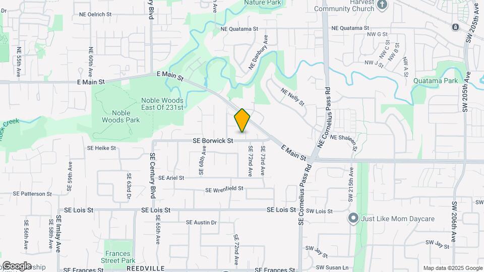 445 SE 71st Pl Map and Location Details