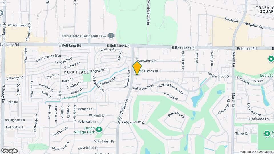 3139 Golden Oak Ct Map and Location Details