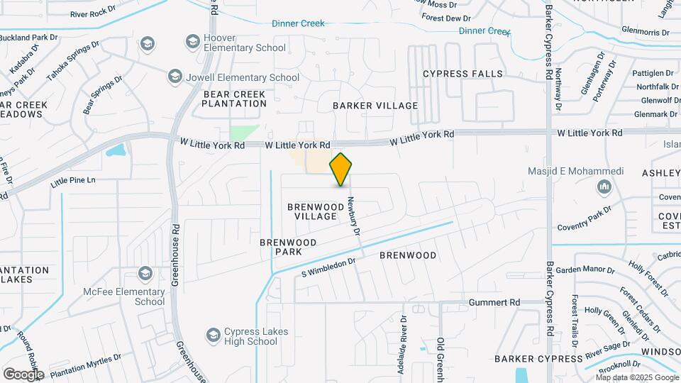 18711 N Lyford Dr Map and Location Details