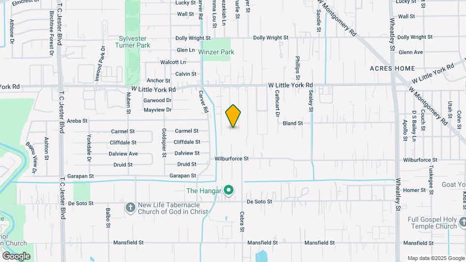 6510 Bunche Dr Map and Location Details