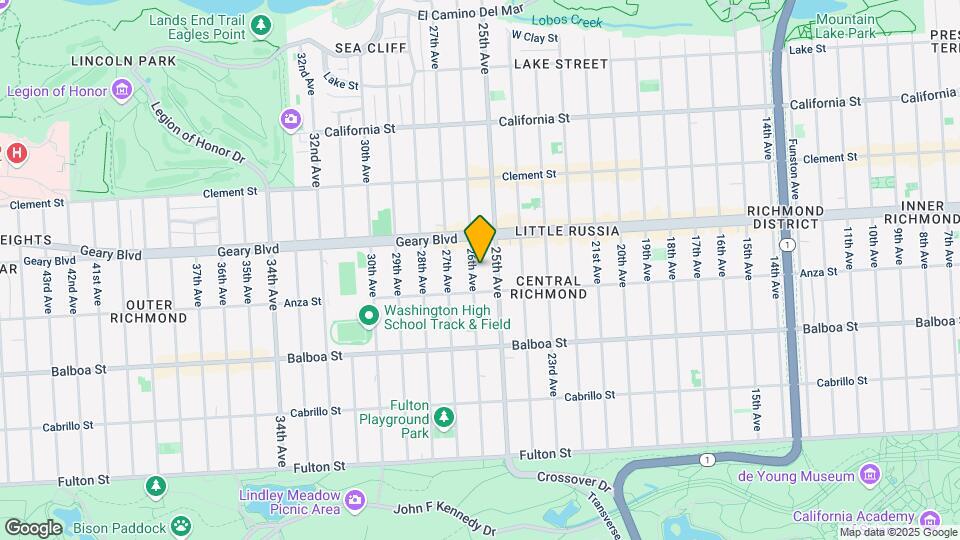 558 26th Ave Mapa y Detalles de la Ubicación