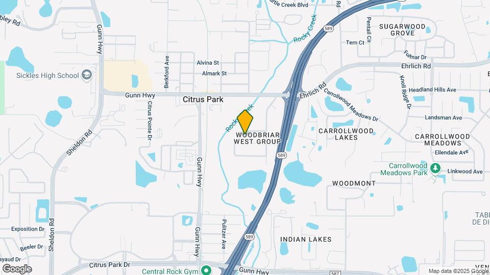 7216 Woodbrook Dr Map and Location Details