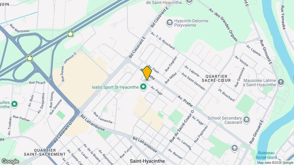 2858-2870 Pagé Av Map and Location Details