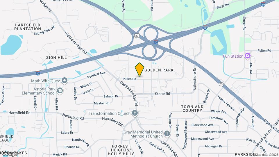 1520 Pullen Rd Map and Location Details