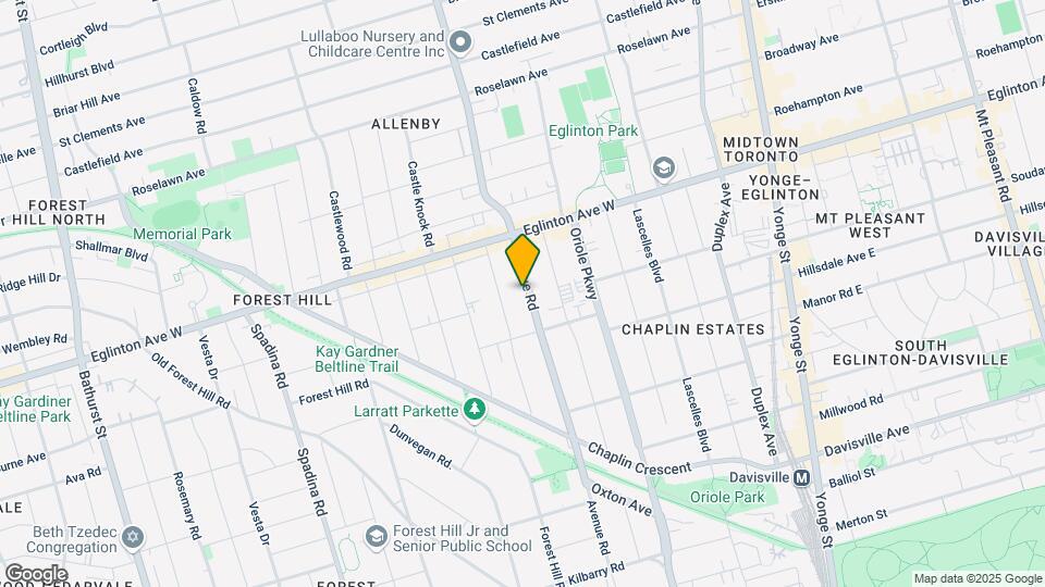 972-974 Avenue Rd Map and Location Details