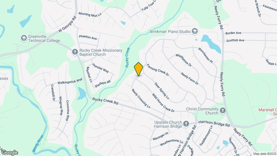 604 Wild Horse Creek Dr Map and Location Details