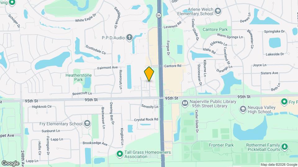 2929 Showplace Dr Map and Location Details