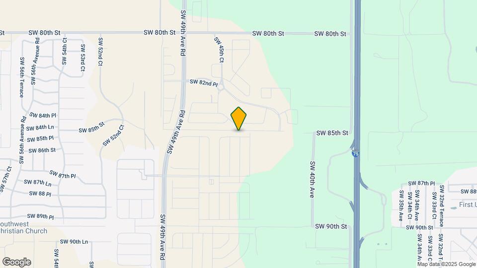 4451 SW 85 Ln Map and Location Details