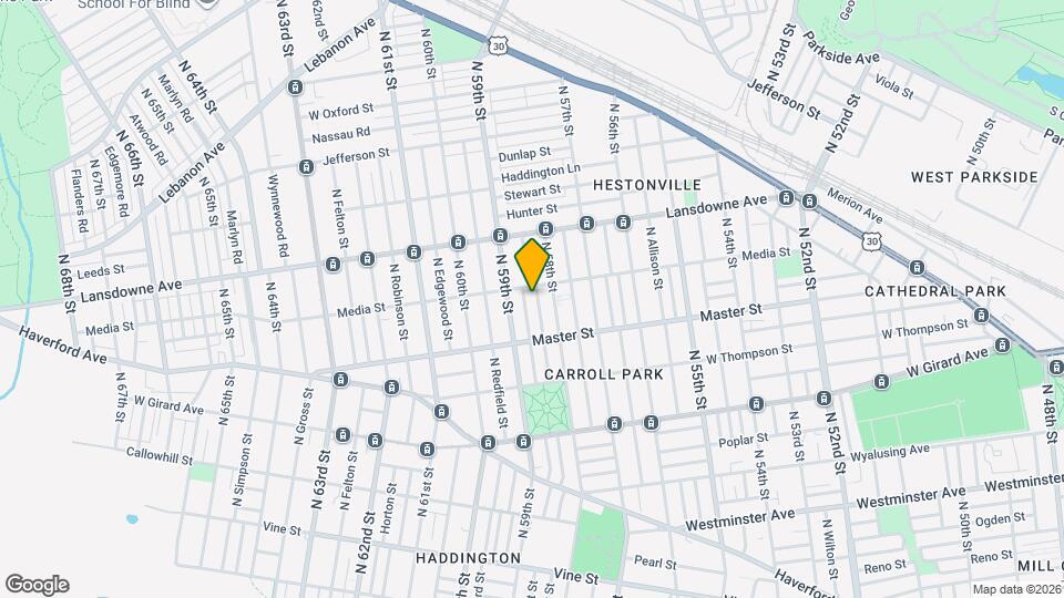 1458 N Wanamaker St Map and Location Details