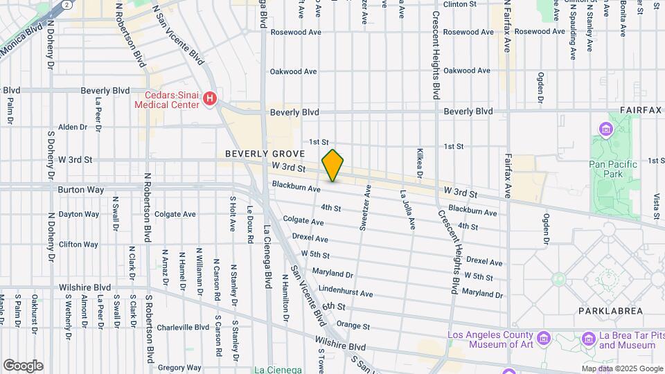 8361 Blackburn Ave Map and Location Details