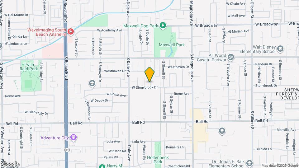 723 S Macduff St Map and Location Details