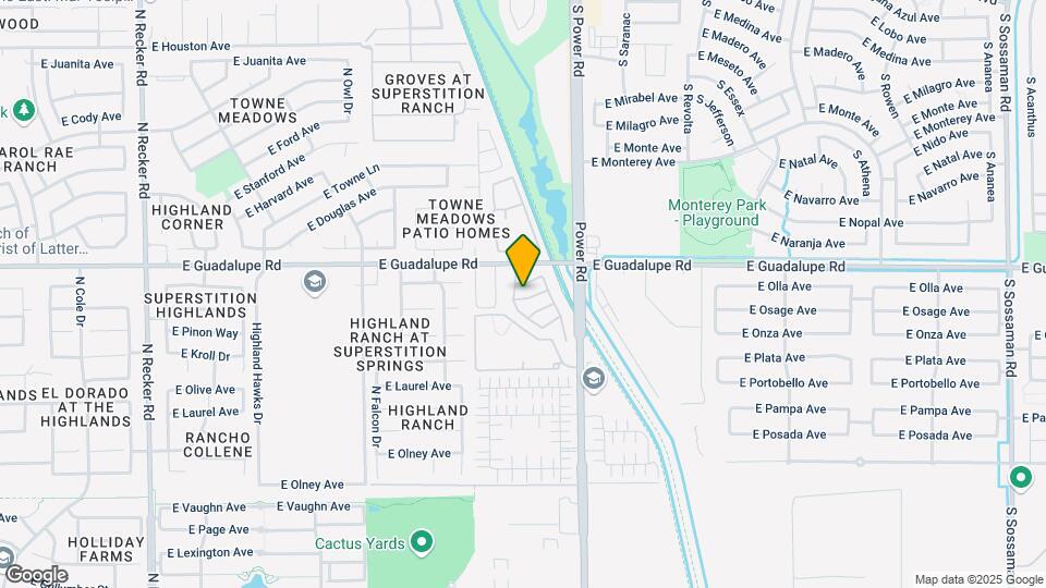 4702 E Barbarita Ave Map and Location Details