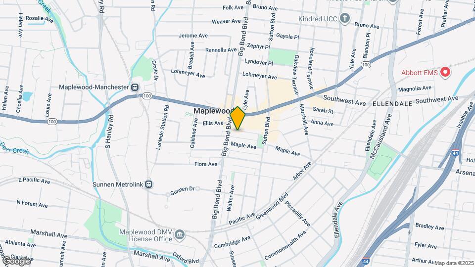 7472 Hazel Ave Map and Location Details