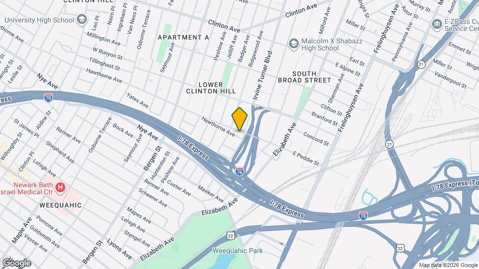 81-83-83 Hawthorne Ave, Unit 1 Map and Location Details