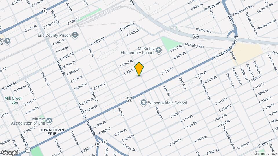 753 E 24th St, Unit 2nd Floor 2 bedroom Map and Location Details