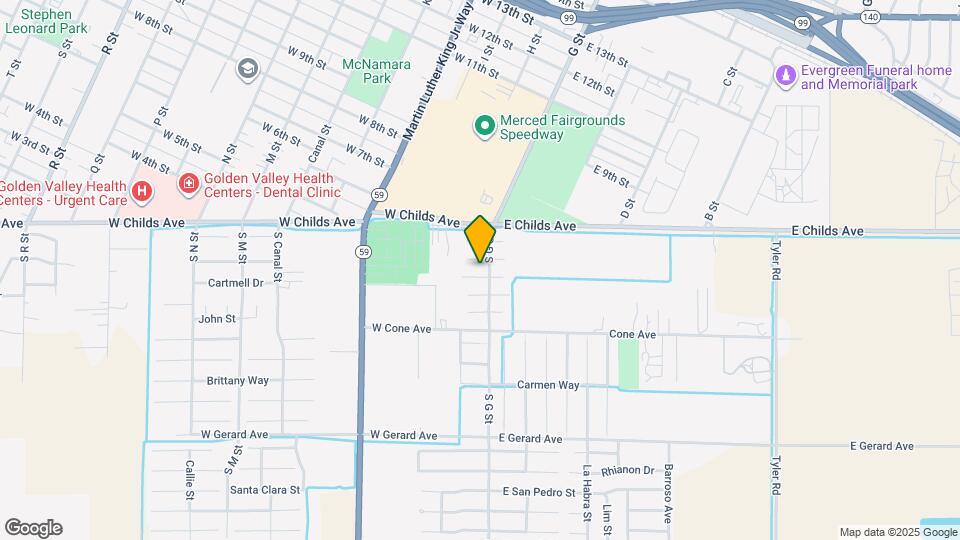 25 W Swallow St Map and Location Details