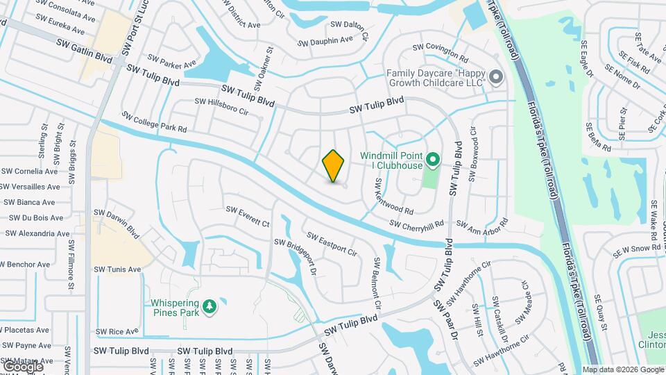 623 SW Homeland Rd Map and Location Details