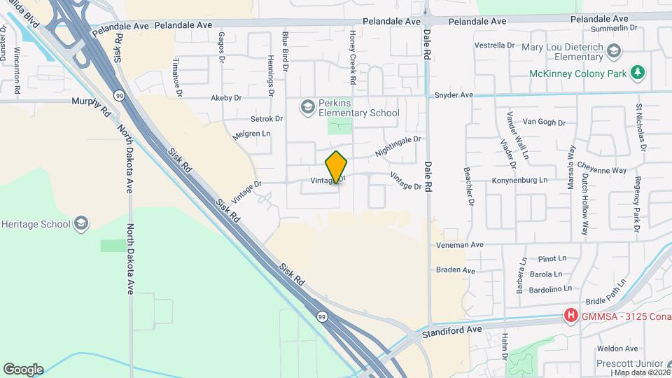 3213 Showcase Way Mapa y Detalles de la Ubicación