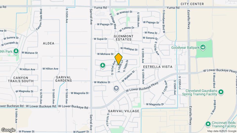 2116 S 160th Ln Mapa y Detalles de la Ubicación