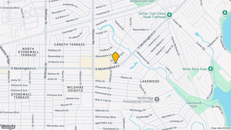6517 E Mockingbird Ln Map and Location Details