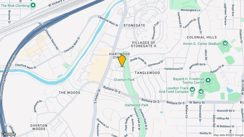 3018 Overton Park Dr W Map and Location Details