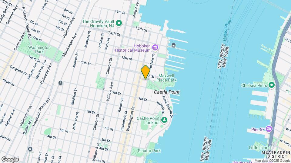 1014 Hudson St Map and Location Details