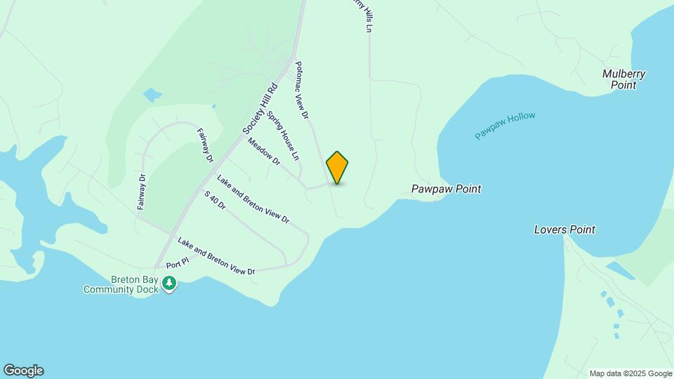 21692 Potomac View Dr Map and Location Details