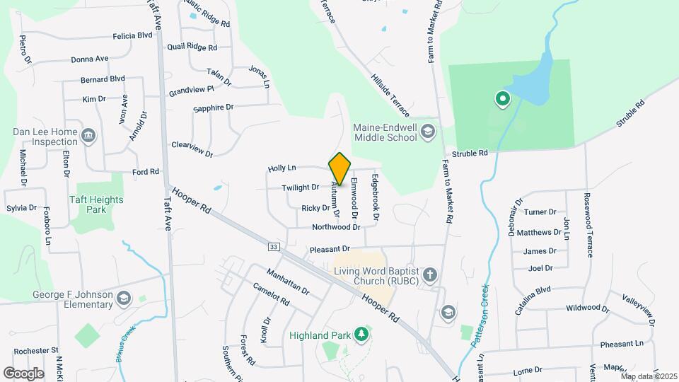 1026 Autumn Dr Map and Location Details