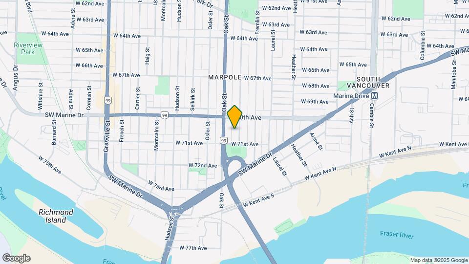8665 Shaughnessy St Map and Location Details
