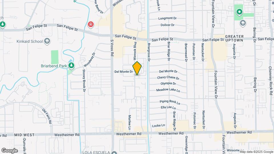 6340 Chevy Chase Dr Map and Location Details