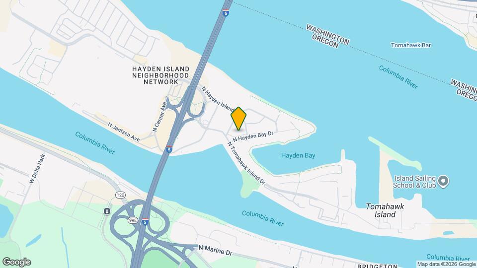 619 N Hayden Bay Dr Map and Location Details